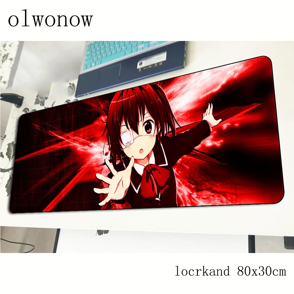 Коврик для мыши chuunibyou demo koi ga shitai геймерский игровой коврик 800x300x3 мм подарок