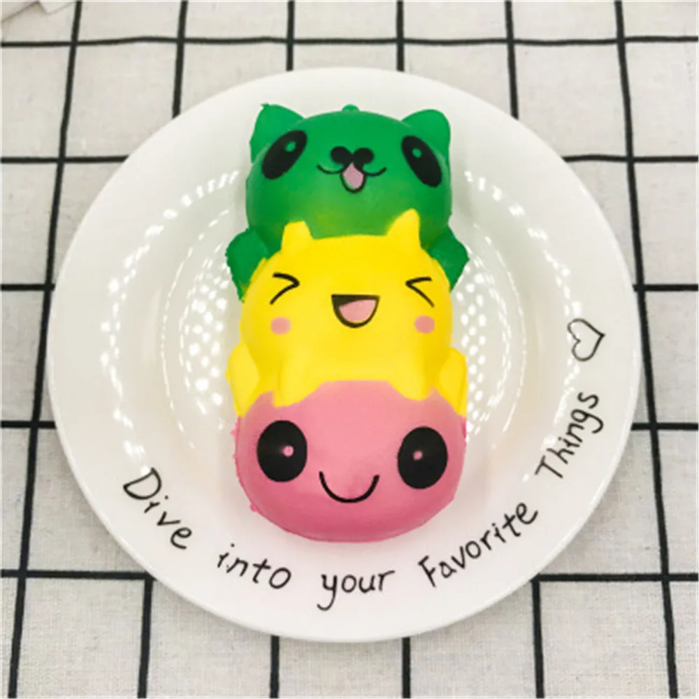 Мягкое Новинка, кляп, игрушки, Jumbo Fun, сдавливание, сюрприз, снятие стресса, игрушки для детей, милая для сжимания медленно распрямляющаяся, рождественские подарки