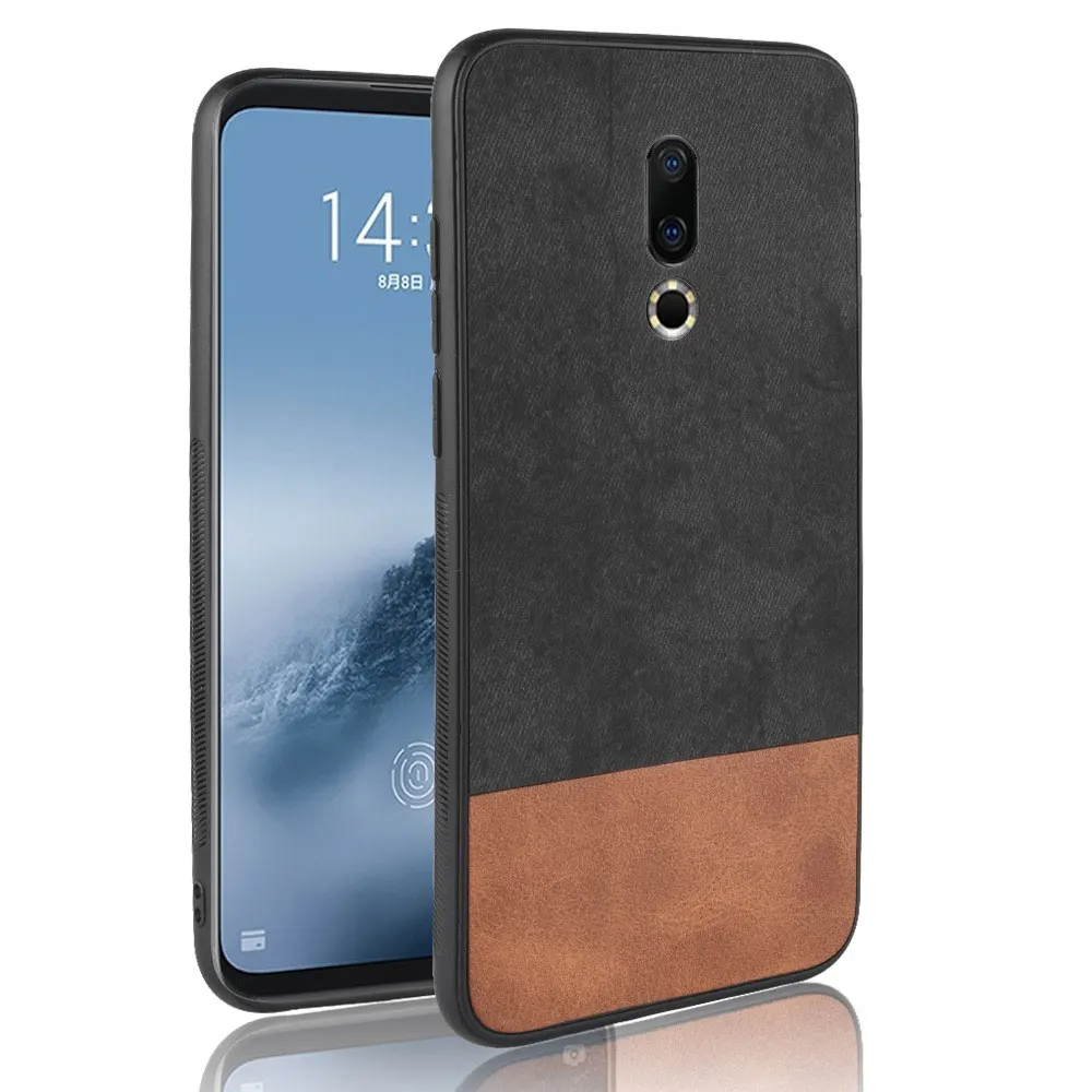 Чехол для Meizu 16 Plus 16th полностью Защитная ткань ударопрочный силиконовый матовый