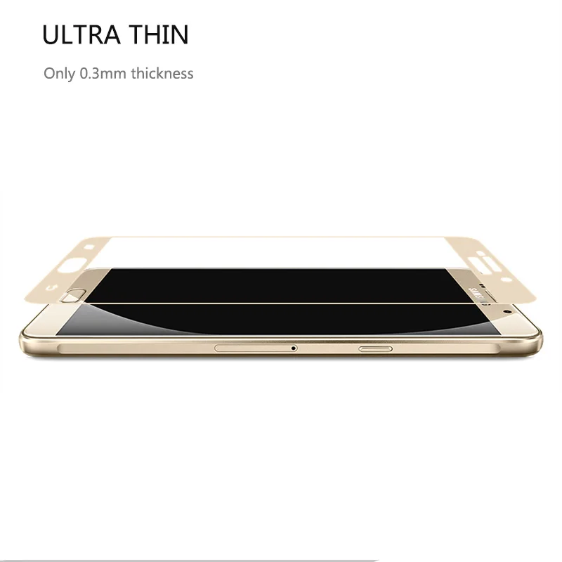 Закаленное стекло для Samsung Galaxy A9 Pro (2016) Полная защита экрана Защитная пленка 2016 A910