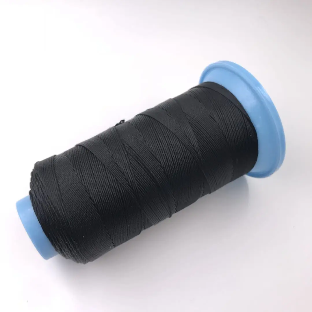 9 strands black 210D 420D 630D эластичная швейная нить высокопрочная износостойкая проволока и прочный материал тянется подходит для эластичных тканей - Цвет: 9 strands black