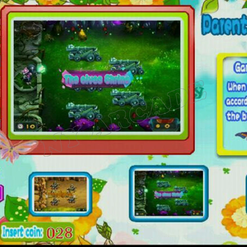 61 В 1 Запад Ковбой One Touch Для Детей Аркадные Игры Кабина Доска Семейные Multi Pcb|multi