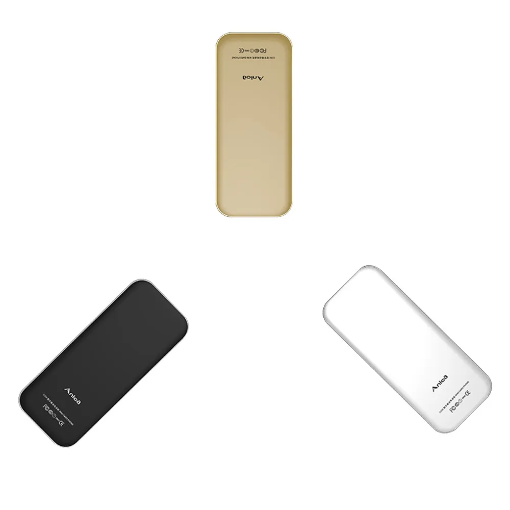 Мини мобильный телефон Anica T6 1 3 дюйма Bluetooth наушник большой звук музыка GSM