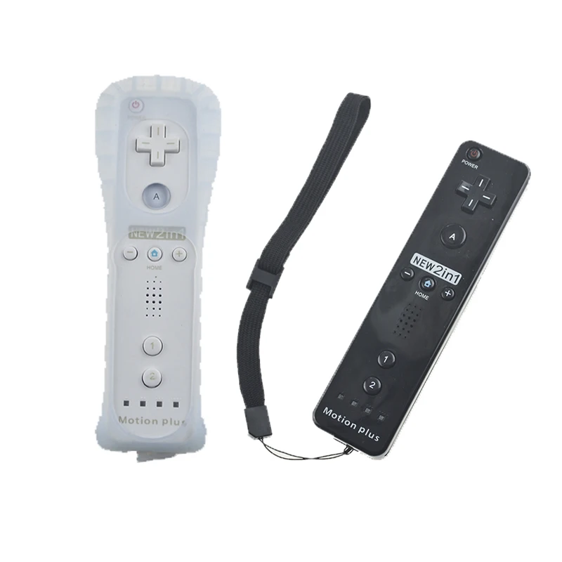 Для Nintendo для Wii беспроводной пульт дистанционного управления Встроенный Motion Plus +