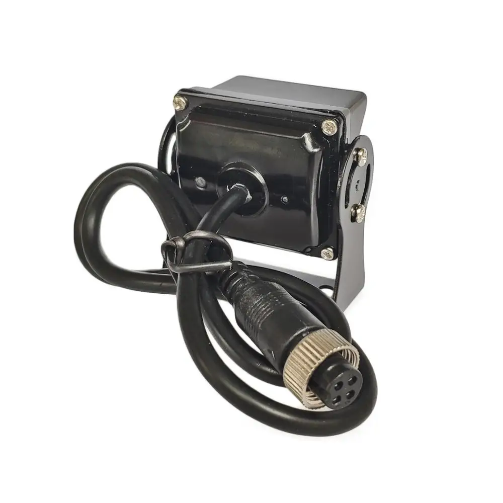 DIYSECUR DC 12 V-24 V " автомобиля заднего хода монитор+ 4pin светодиодный Цвет Ночное ВИДЕНИЕ CCD камера заднего вида резервного копирования Камера для автобус