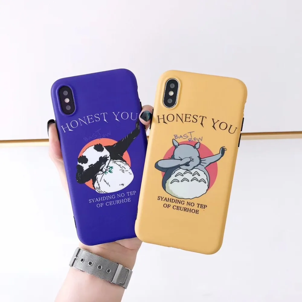 Cuptakes роскошные матовые IMD Мягкий силиконовый чехол для iPhone 6 S 7 8X10 Обложка