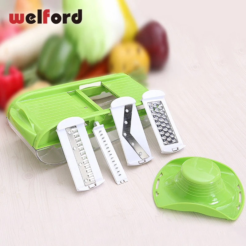 Многофункциональный Нержавеющая сталь Smart терка для овощей чеснока картофеля