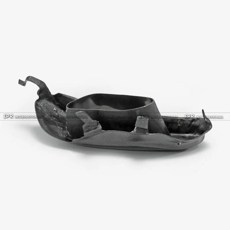 Автомобильные аксессуары для Civic EK9 96-98 карбоновые фары Воздуховод RHS глянцевый волоконный воздухозаборник для бампера Впускной корпус комплект гоночная отделка