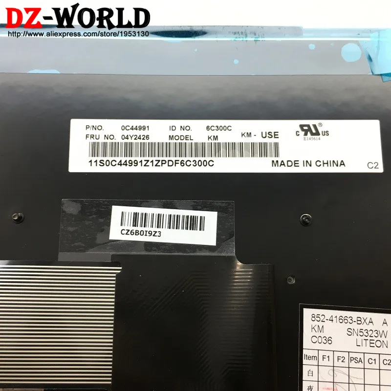 Новая Оригинальная английская клавиатура для Lenovo Thinkpad P50S T560 W540 T540P W541 T550 W550S L540 L560