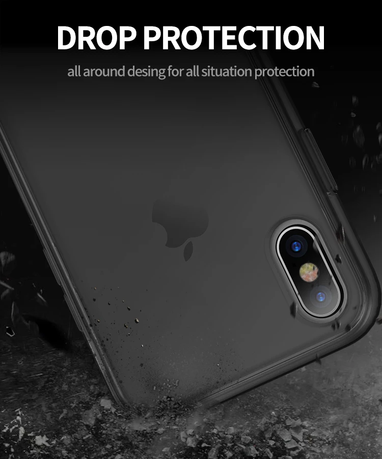 Чехол IPAKY для iPhone XS MAX XR X силиконовый чехол мягкий бампер из поликарбоната
