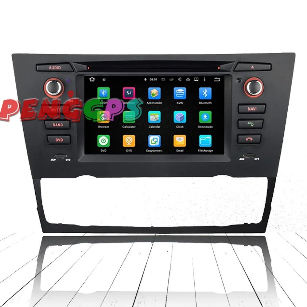 Android 8 0 7 1 Автомобиль Радио Стерео стереосистема с GPS для BMW E90 E91 E92 E93 2005 2015 2016 2017