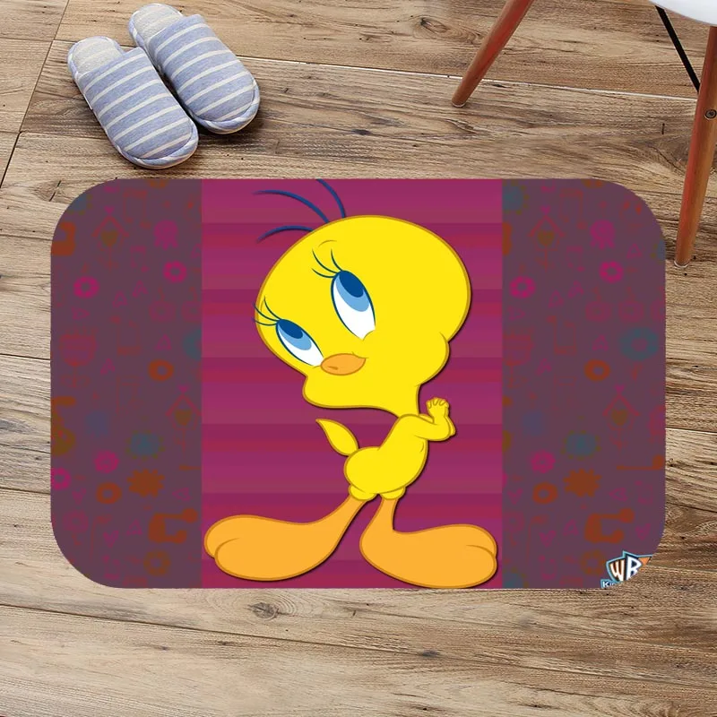 Коврик для ванной twety Bird противоскользящий замшевый коврик моющийся туалета
