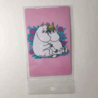 Арбузно-красный Moomin, новинка, наклейка на автобус, карточку, игрушка, наклейка, малыш, Муми, мультяшная наклейка, милый финский персонаж, наклейка на телефон, приятный цвет, наклейка - Цвет: Арбузно-красный