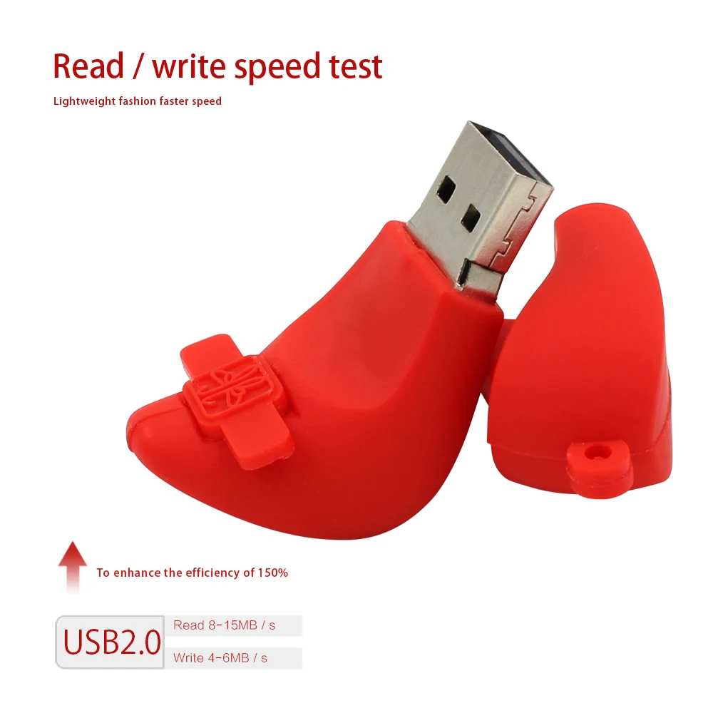 USB Flash Drive 64GB 32GB Pen 8GB 4GB Memory Stick Usb 2.0 Fashion High Heels Best Gift U Disk | Компьютеры и офис