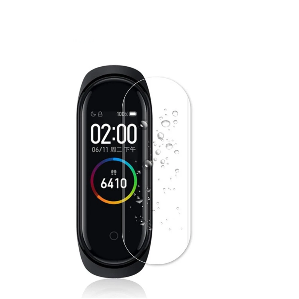 2 шт Защитная пленка для экрана Xiaomi Mi Band 4 Смарт Браслет Полный экран протектор
