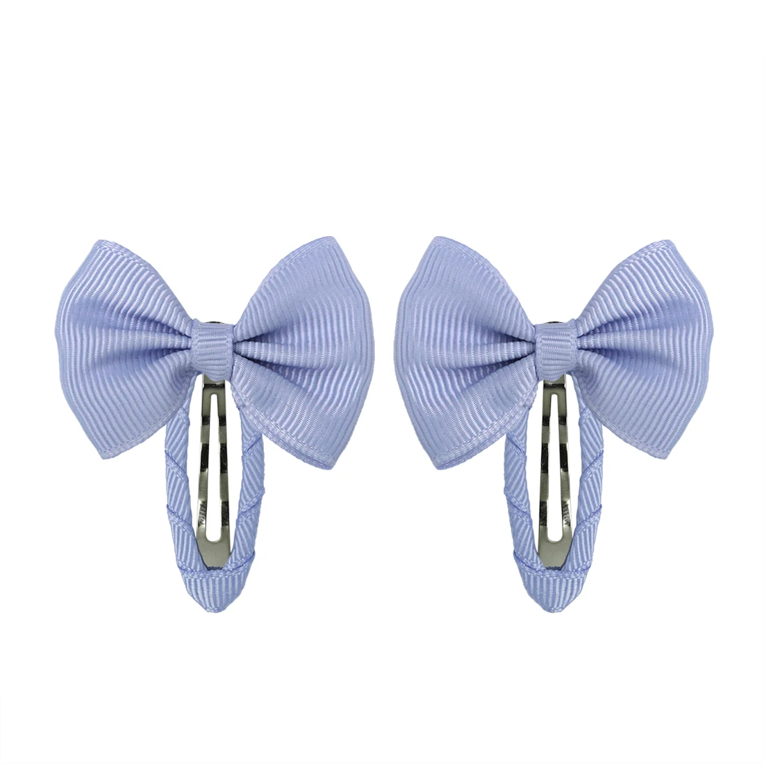 36pcs/lot Mini Grosgrain Ribbon Bows With Bobby Pin Children's Solid Color Hair Clips 18Colors |