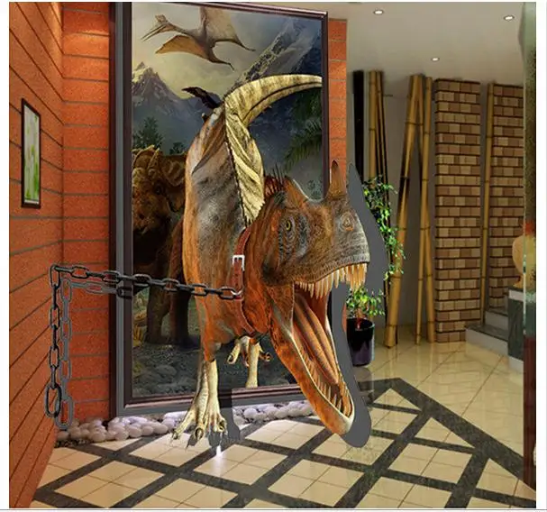 Фотообои на заказ 3d настенные фрески обои стерео крыльцо коридор Настенная