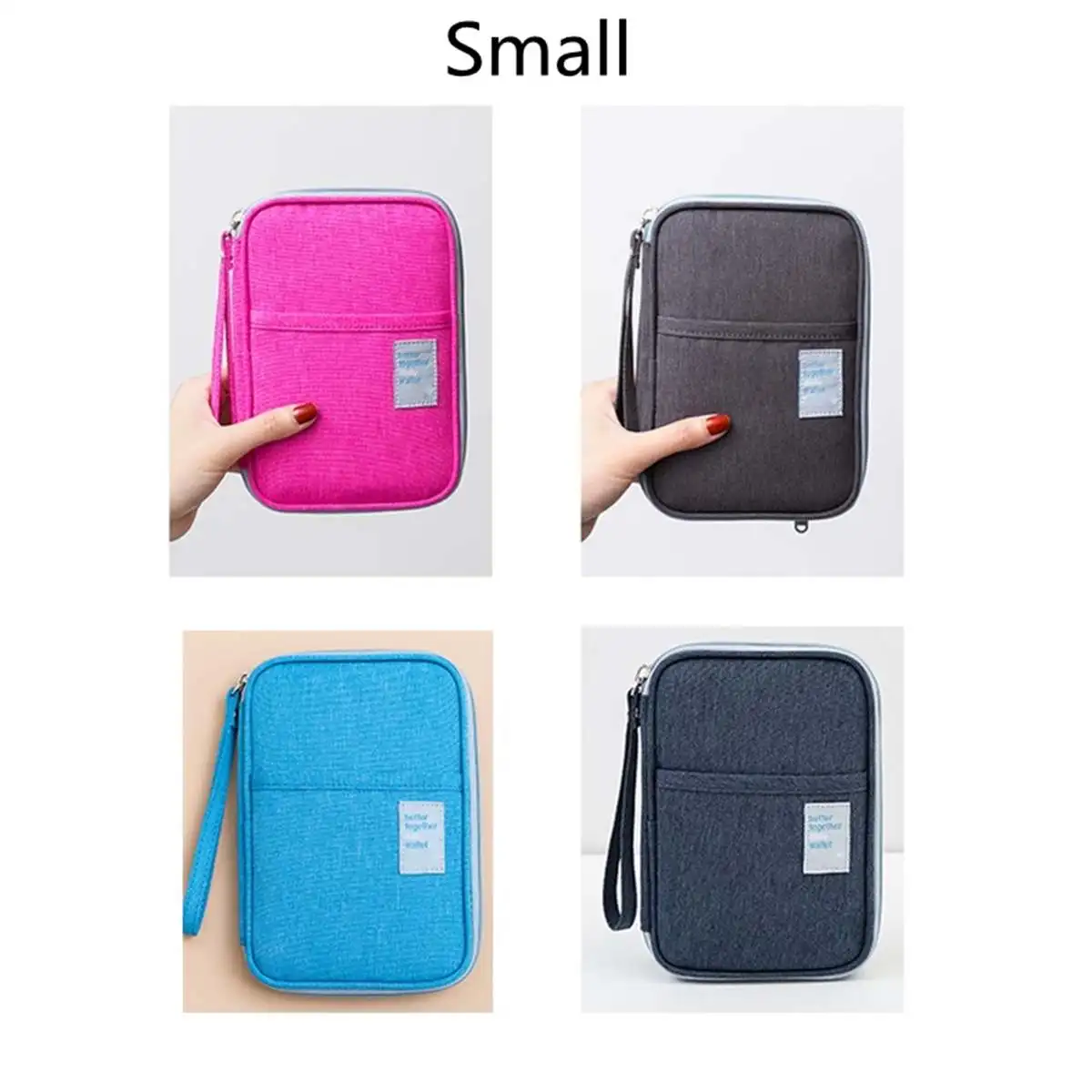 RFID Blocking Passport Holder Waterproof Travel Wallet Credit Card Wallets Organizer Travel Accessories Document Bag Cardholder
