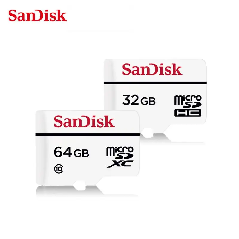 Подлинный Двойной Флеш накопитель SanDisk MicroSDHC/microSDXC карта памяти высокая