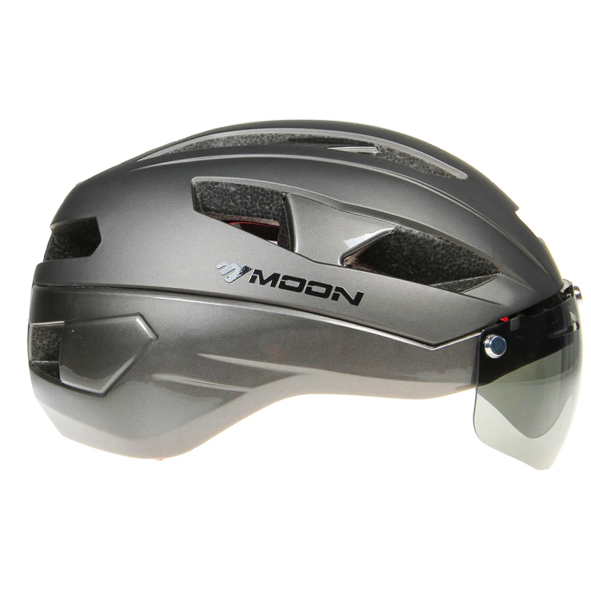 MOON, новинка, 270g, Aero TT, дорожные очки, велосипедный шлем, для гонок, велоспорта, спортивная безопасность, TT, велосипедный шлем, для шоссейного велосипеда, велосипедные очки, шлем