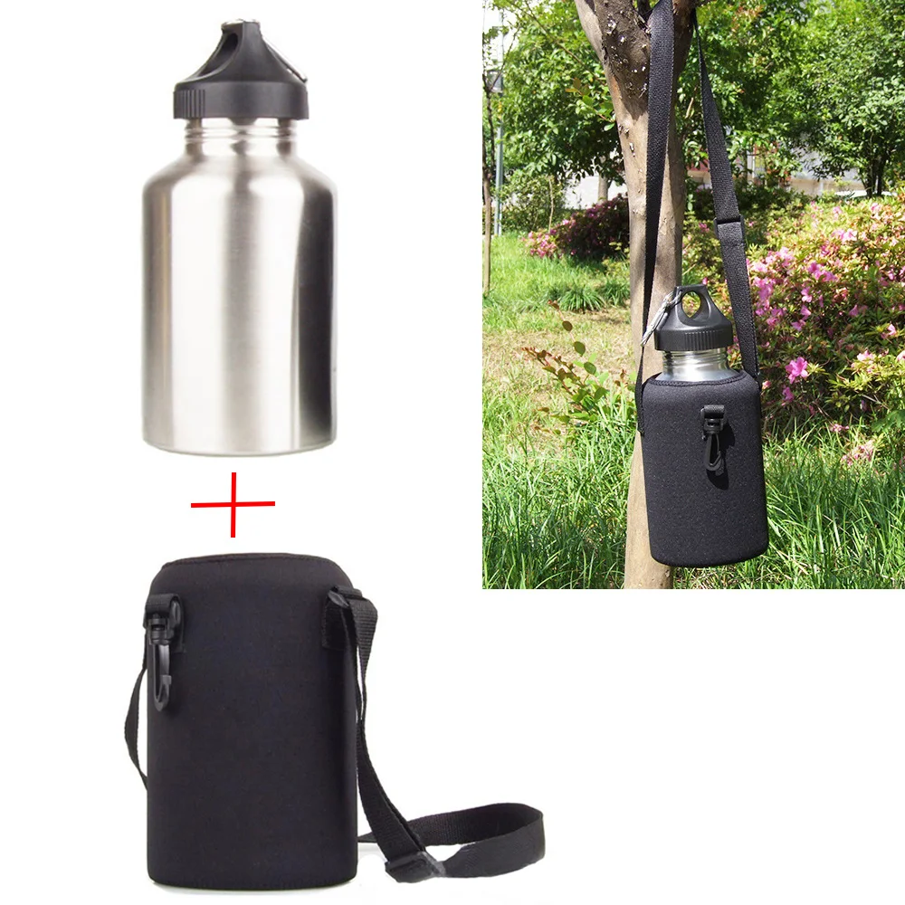 Набор спортивных бутылок для воды 2000 мл кемпинга пешего туризма велосипеда