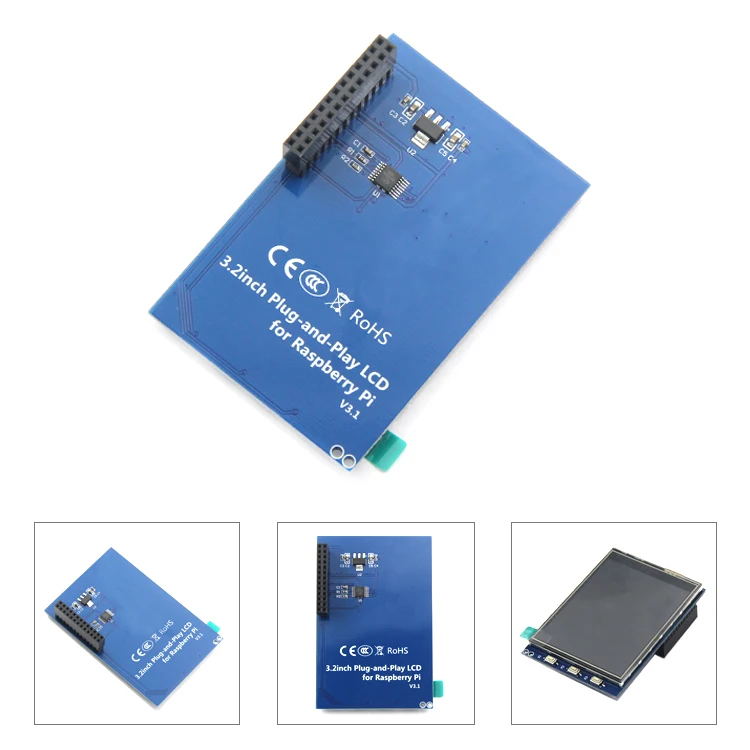 1 шт. резистивный сенсорный ЖК-дисплей Raspberry Pi 3 Model 2 дюйма X | Электронные