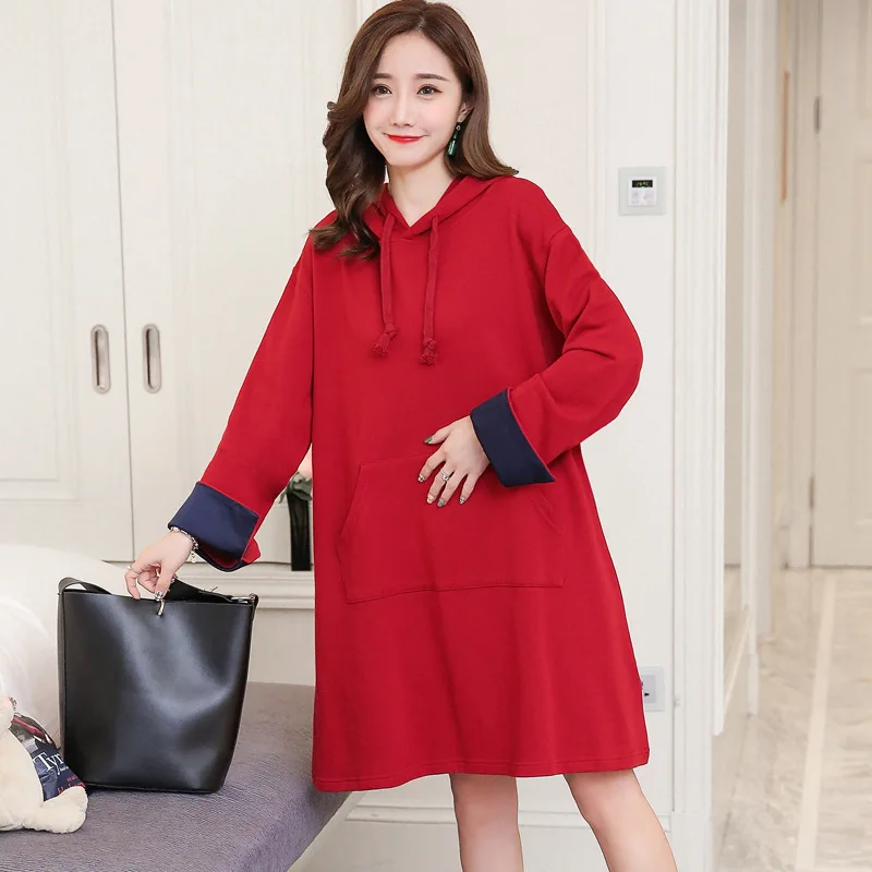 Платье для беременных коллекция 2017 года сезон осень зима свободное платье