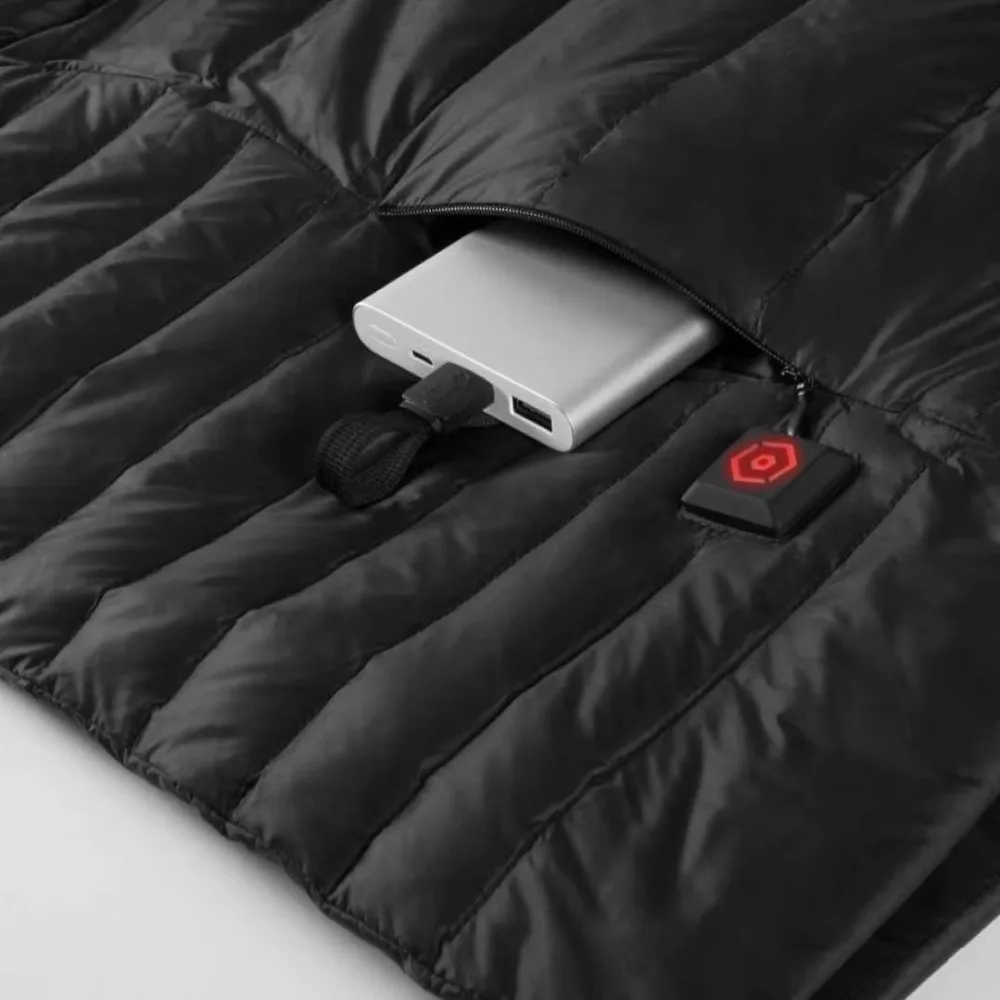 2018 Xiaomi Cottonsmith Графен быстрый нагрев вниз жилет 99% гусиный пух 4 уровня нагрева