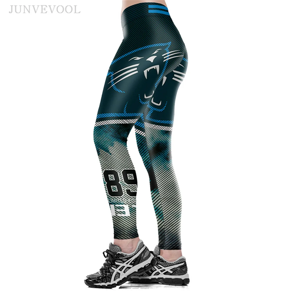 Узкие 2017 готические Женские легинсы 3D Танцы робот Новое поступление Фитнес Harajuku