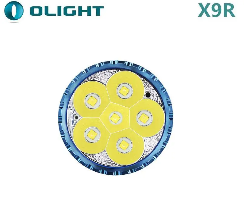 Новый светодиодный перезаряжаемый фонарик с литий-ионным аккумулятором Olight X9R