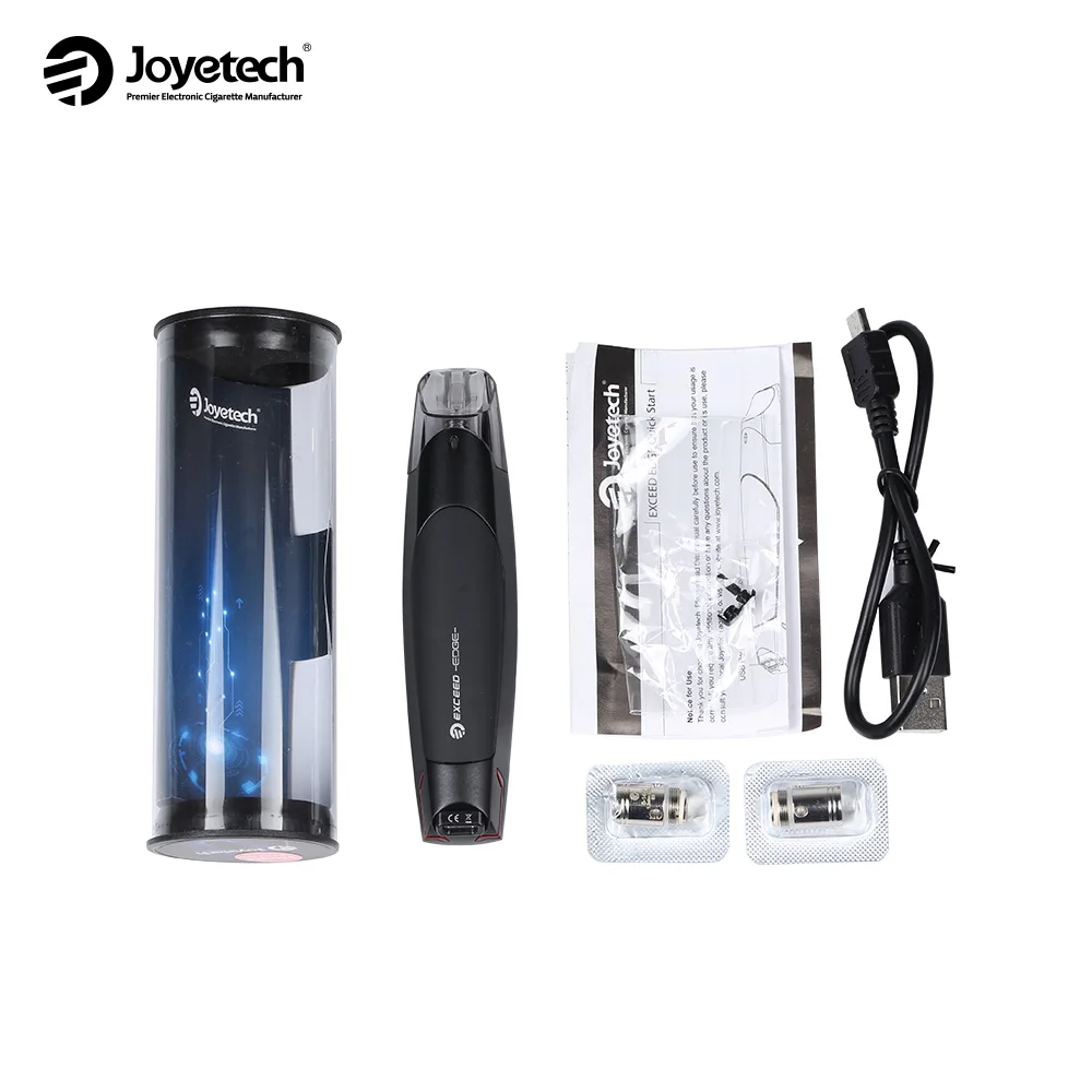 Оригинал Joyetech Exceed Edge Starter Kit встроенный аккумулятор 650 мАч и картридж 2 мл EX MTL