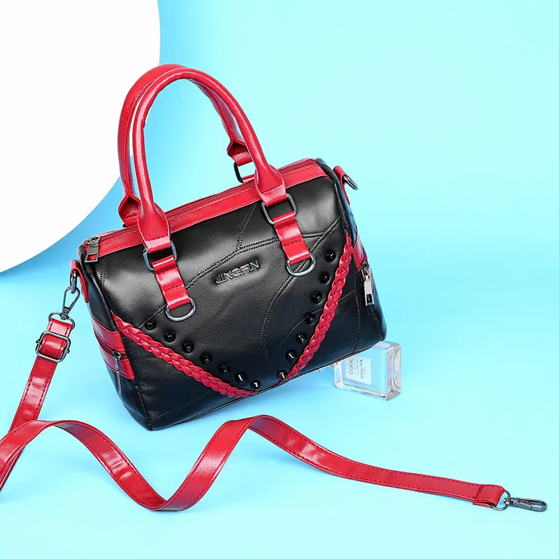 

Luxury PU Leather Women's Messenger Bag 2019 New Fashion Designer Handbags Ladies Hand Bags Shoulder Bag For Female Sac A Main