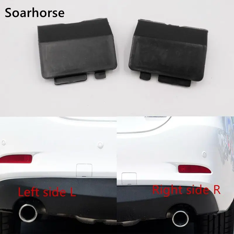 Накладка на задний бампер автомобиля Soarhorse накладка прицеп буксировочный крючок