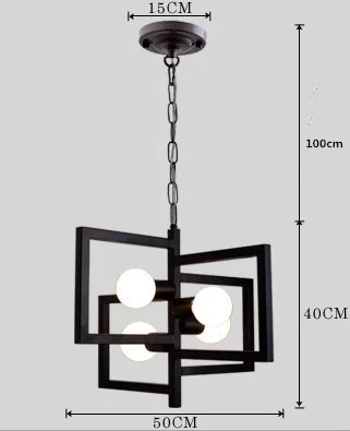 Скандинавские минималистичные подвесные светильники Современные