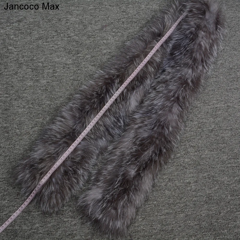 Jancoco Max Зимний Леди натуральным лисьим мехом вязанный длинный шарф Высокое качество мягкие теплые шали лучший подарок глушители S7180