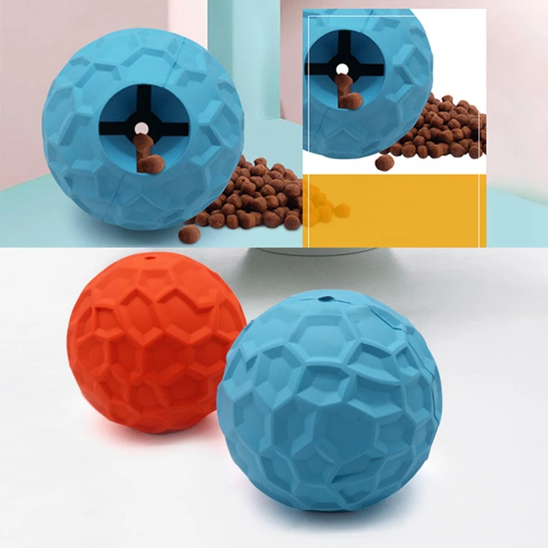 

Pet Training Molar Ball Dog Leaking Food Ball for IQ Training Small Pet Teeth Training Tool Pet Playing Dog Supplies