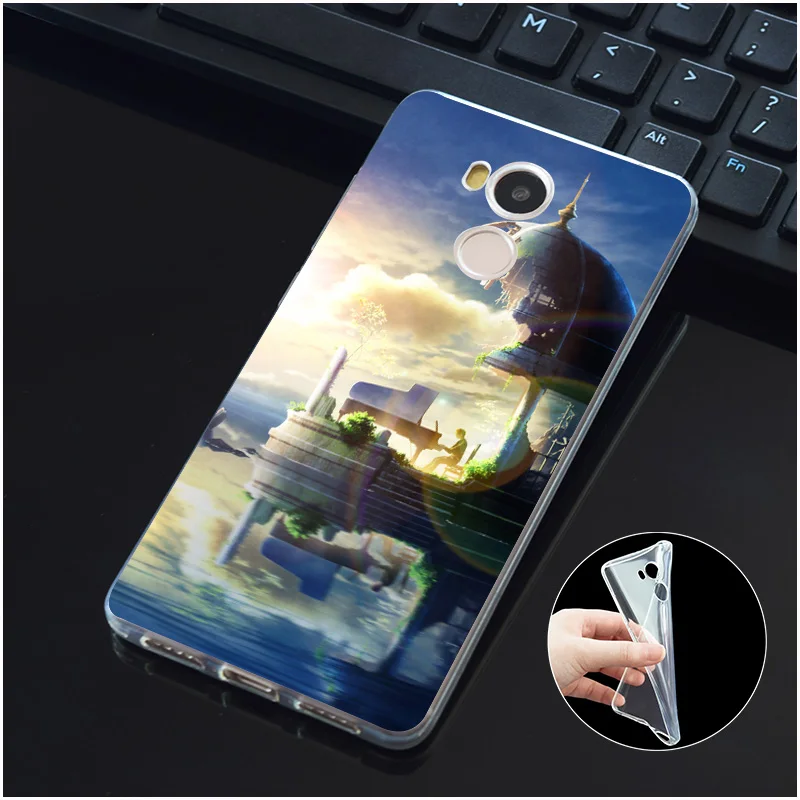 DREAMFOX M546 фортепиано Мягкий ТПУ силиконовый чехол для Xiaomi Redmi Note 3 4 5 Plus 3S 4A 4X 5A Pro Global |