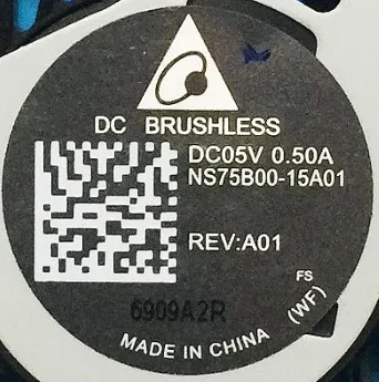 Новый охлаждающий вентилятор для ноутбука hp ProBook NS75B00 15A01 DC05V 0.50A REV: A01|Охлаждающие