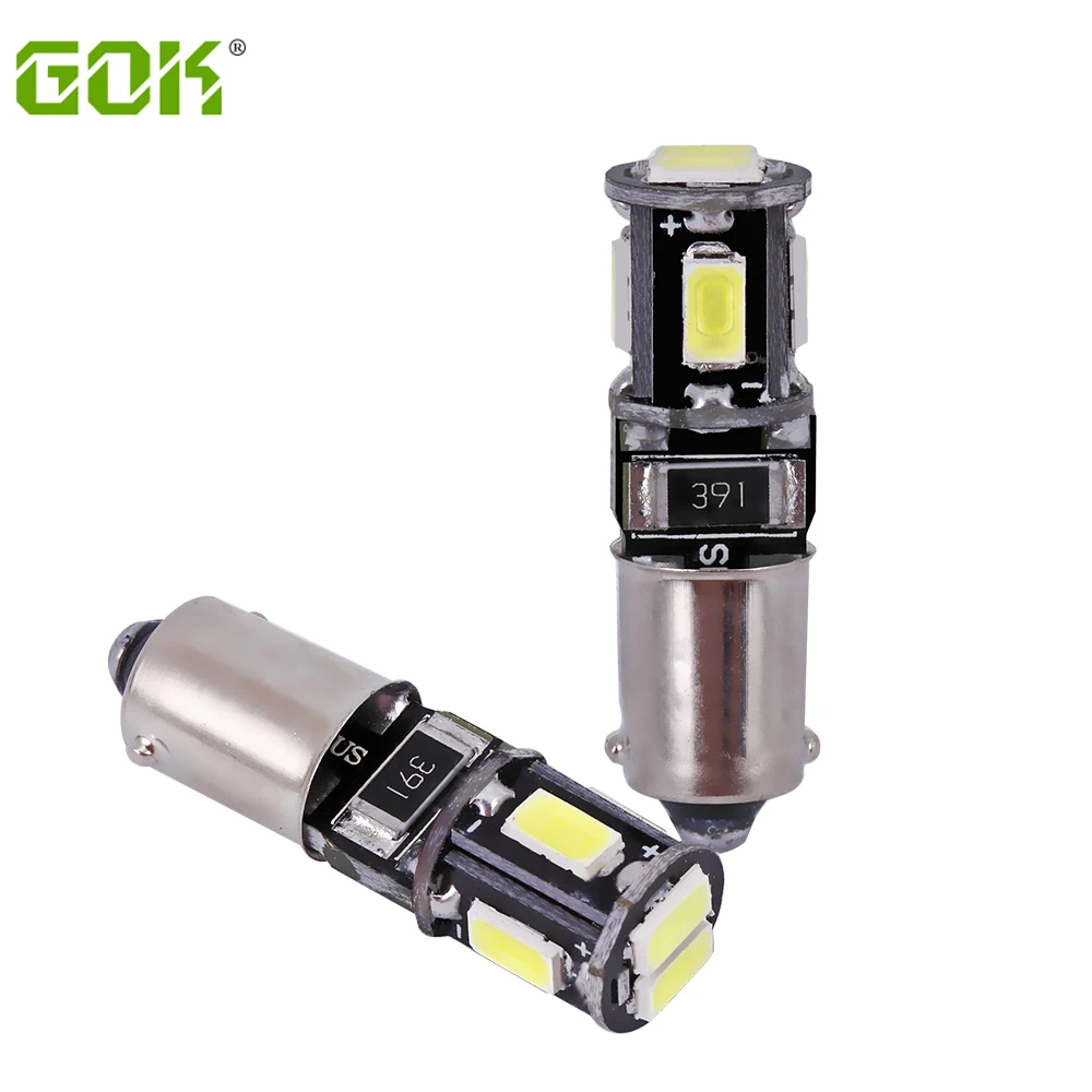 2 шт./лот высокое качество t10 ba9s 6LED SMD 5730 5630 без ошибок t4w led 6smd 182 Автомобильные