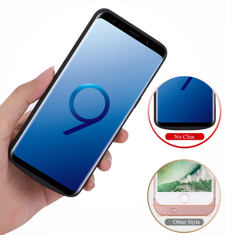 Чехол аккумулятор 5000 мАч S9 для Samsung Galaxy чехол зарядное устройство USB Android|Чехлы с