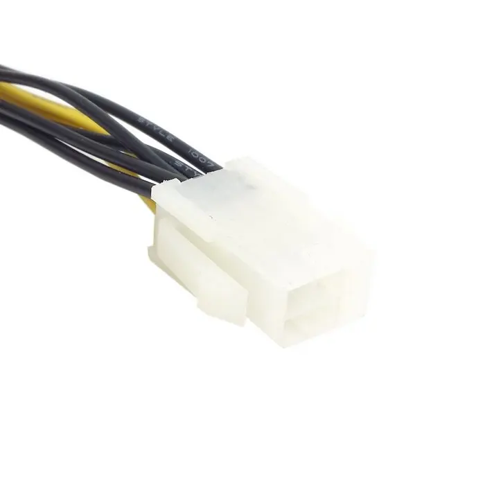

5PCS/LOT PCI-E PCI Express 6 Pin Male to 8 Pin Female Video Card Extension Power Cable