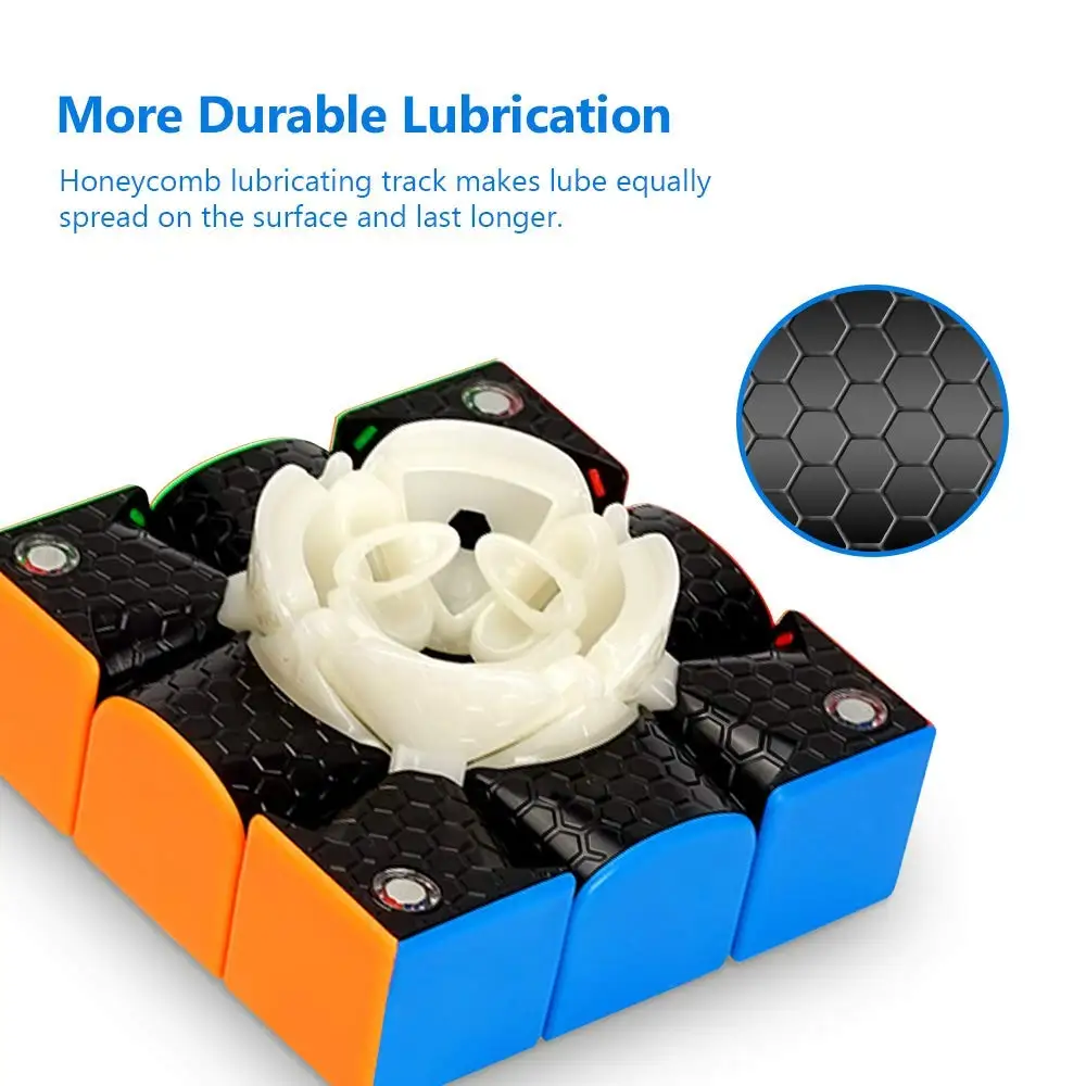 D FantiX Gans 354 м Магнитная Скорость куб Stickerless 3x3 Gan354 волшебный пазл
