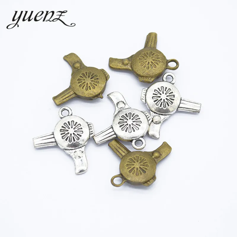 YuenZ 5 шт. 2 цвета античная бронза фена Подвеска Сплав DIY модный браслет ожерелье ювелирные изделия Аксессуары 23*20 мм J335