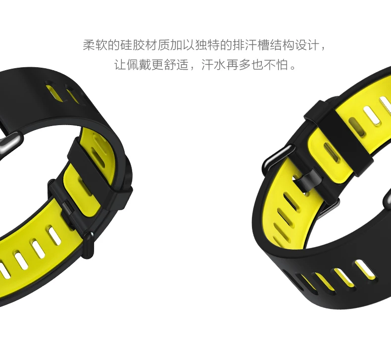 22 мм спортивный силиконовый ремешок для Xiaomi Huami Amazfit Bip BIT PACE Lite Молодежные умные часы сменный ремешок умные часы