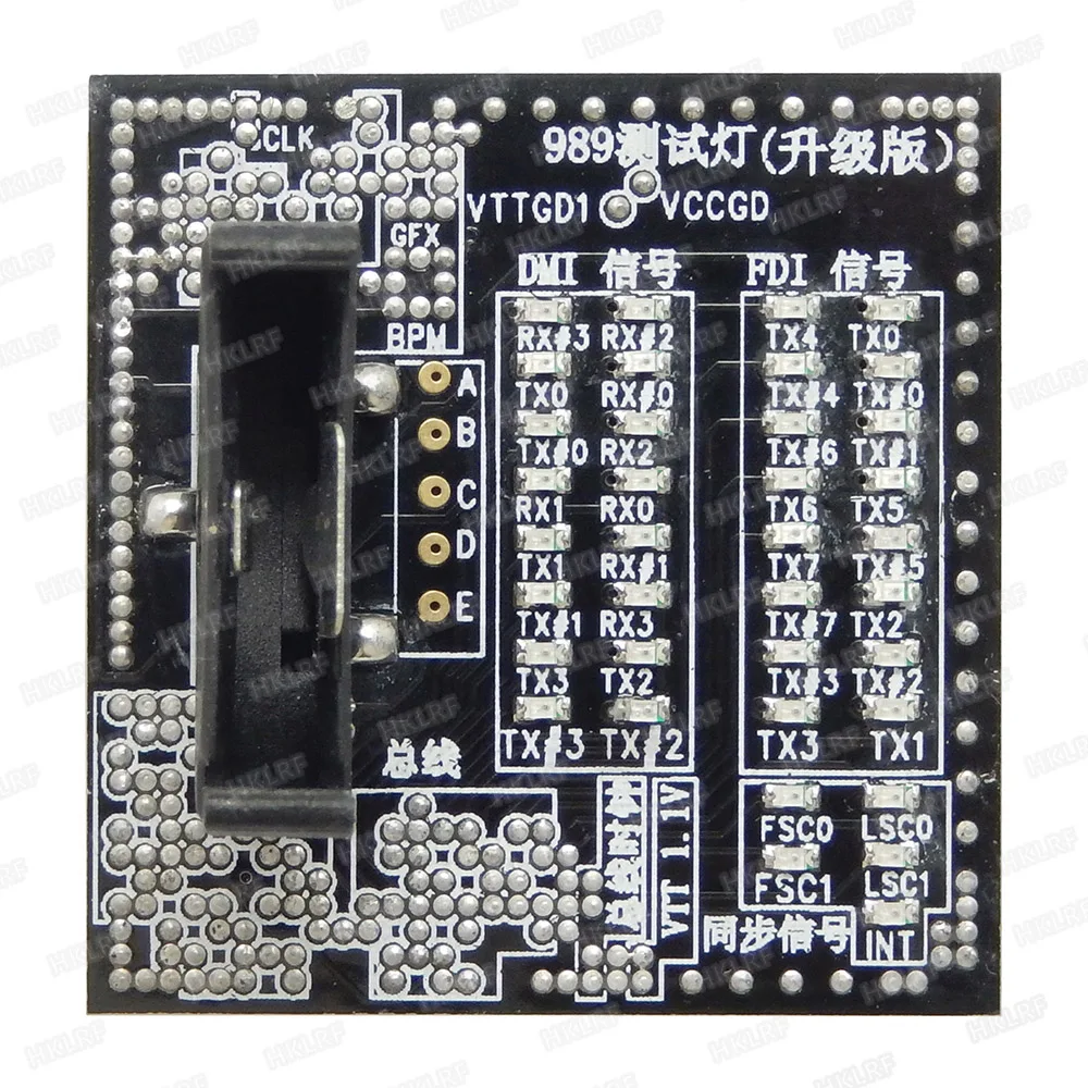 Новая Тестовая карта ЦП для ноутбука 988 989 основной платы I3 I5 I7|card socket|laptop i3card card |