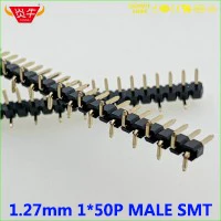 2,0 мм Шаг 1X40P 40PIN разъем однорядные разъемы вертикальный штыревой разъём SMT выдерживает высокие температуры позолоченные