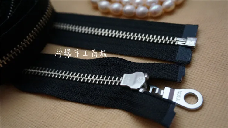 YKK 5 # металлическая молния из меди и с одним открытием 20 120 см черная пуховая