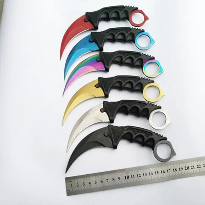 Новый нож CSGO много инструментов для выживания на открытом воздухе Karambit ножи
