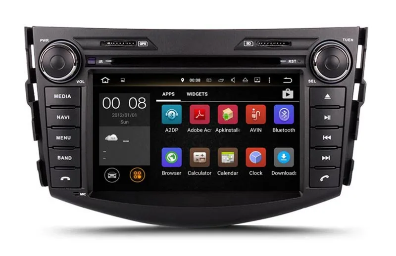 7 &quotавтомобильный dvd плеер на основе android с BT GPS WIFI аудио Радио стерео