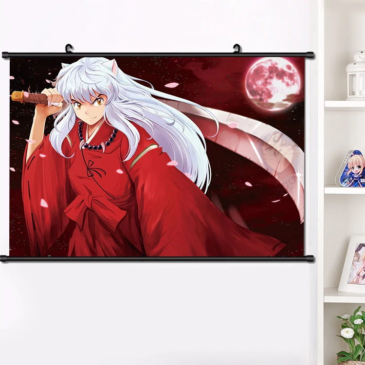 Inuyasha Sesshoumaru Higurashi Кагоме Kikyou Косплэй наклейки на стену панно настенные подвесные